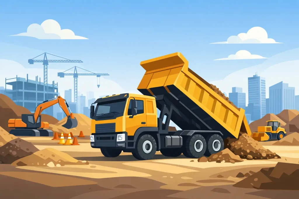 Dump Truck Rental Ottawa for Productive Job Sites