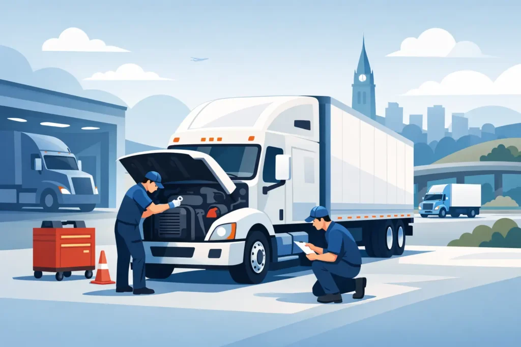 Transport Truck Repair Ottawa Keeps Fleets Moving