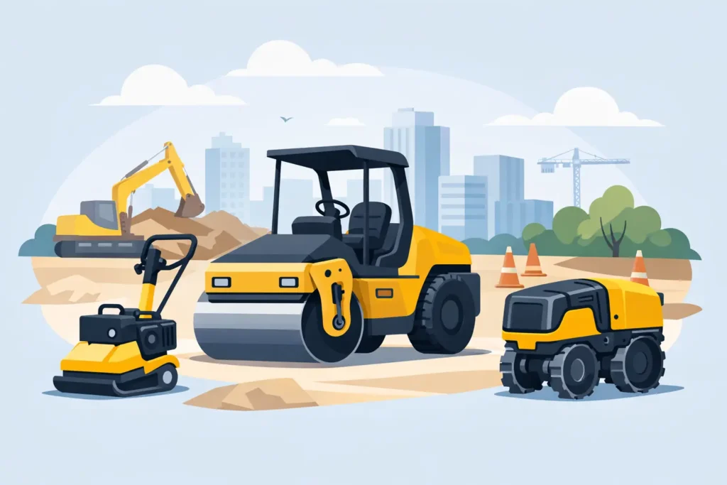 Compaction Equipment Rental Ottawa for Your Site
