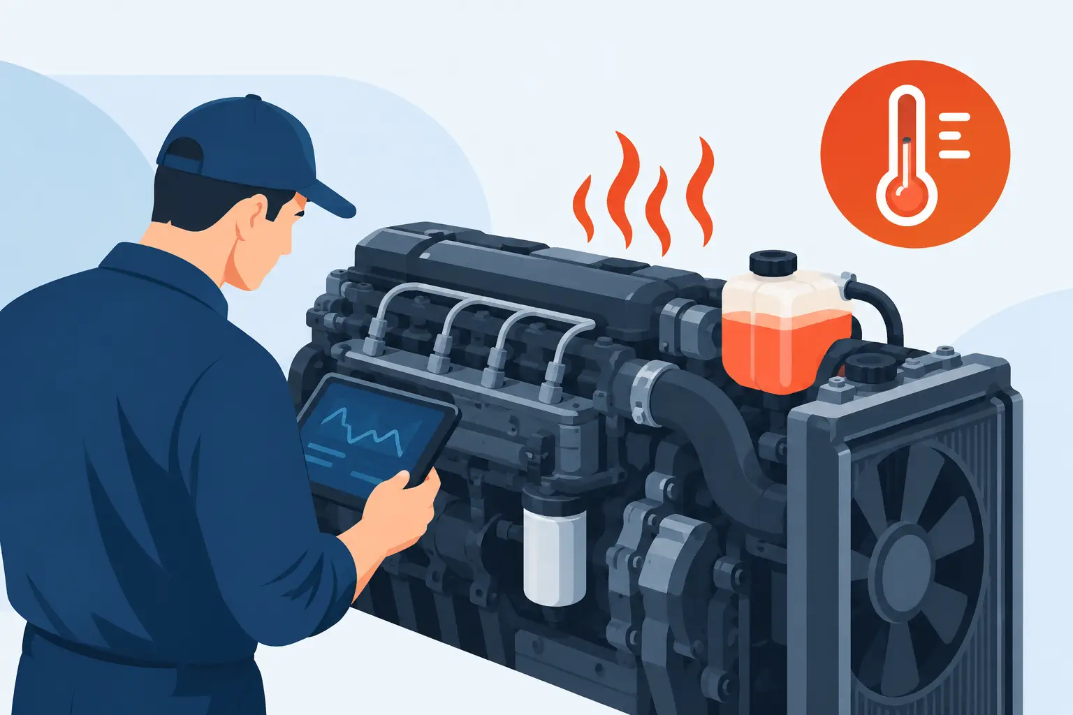 How to Diagnose Diesel Engine Overheating