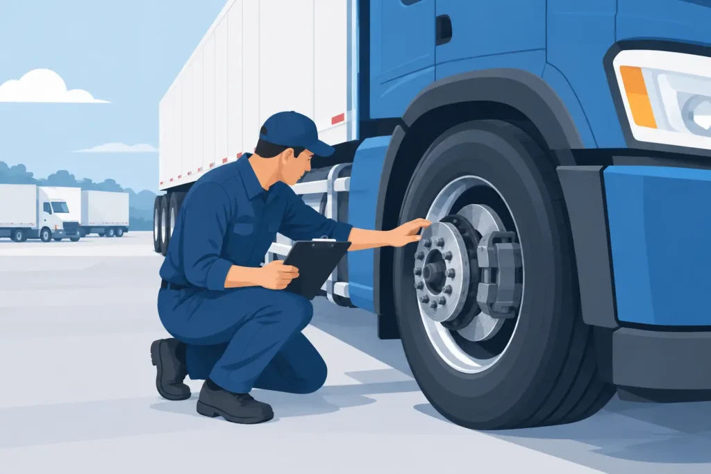 When Inspect Commercial Truck Brakes on Your Fleet