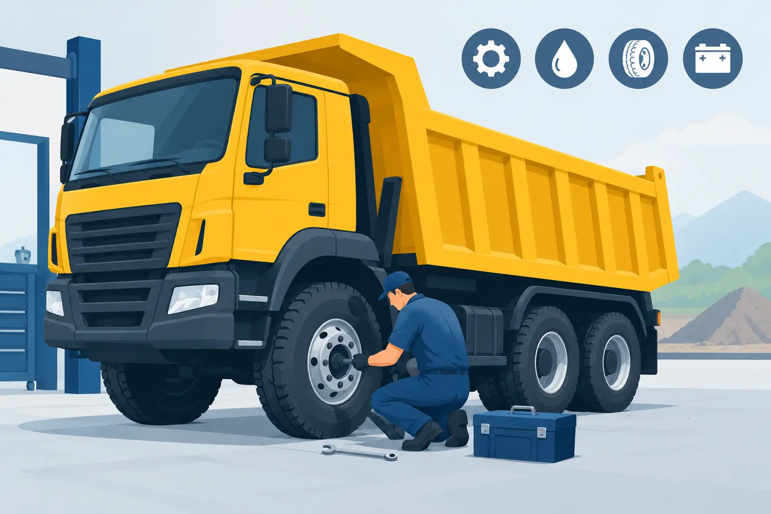 Essential Dump Truck Maintenance That Prevents Downtime
