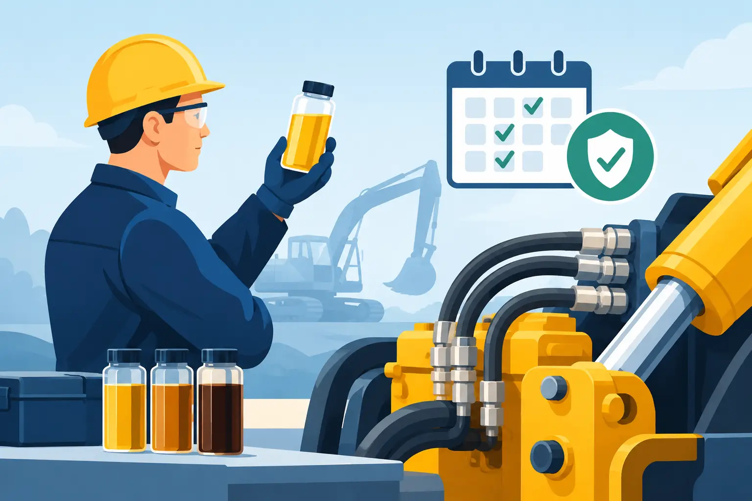Hydraulic Fluid Intervals That Prevent Downtime