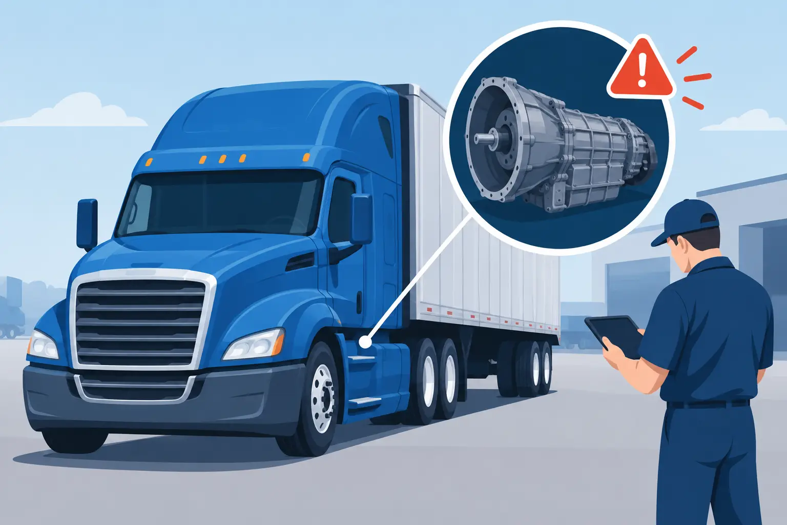 Top Signs of Transmission Trouble in Heavy Trucks