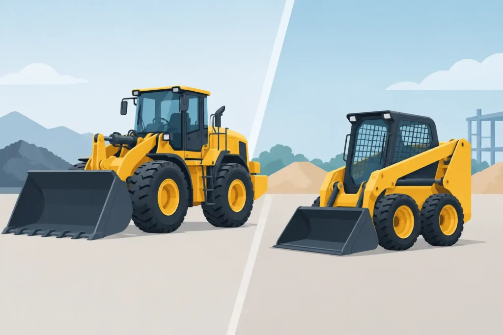 Wheel Loader Versus Skid Steer: Which Fits?
