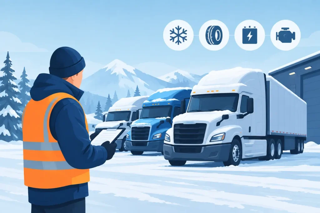 Winter Fleet Readiness Guide for Cold-Weather Jobs